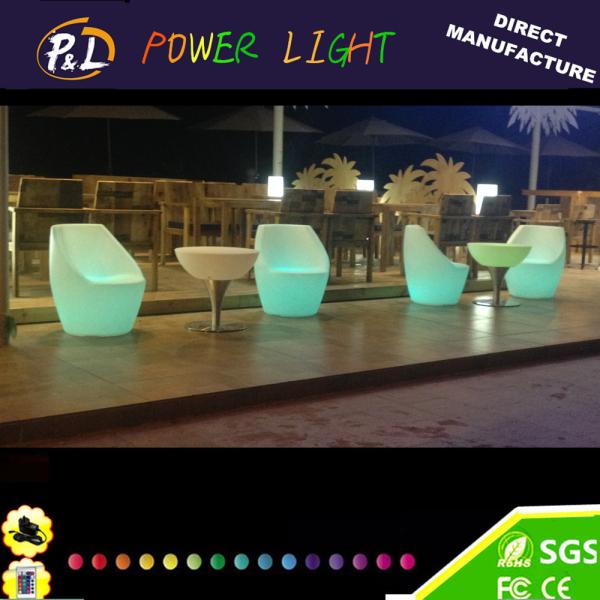 Quality Event Furniture Outdoor Bar Furniture LED Sofa for sale