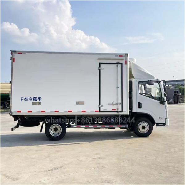 Shangqi 4*2 Single Row Wide Cab Van Refrigerator Truck Cold Storage Truck Refrigerated Truck