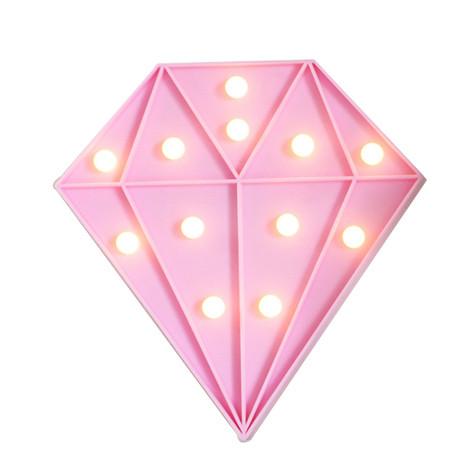 Quality Shining diamon led shape light led marquee lights for sale