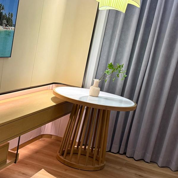 Luxury 5 Star Hotel Custom Size Bed Wooden Modern Hotel Bedroom Sets