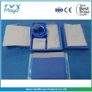 Gynecological Birth Buttocks Drape Pack Clean Baby Delivery Kit