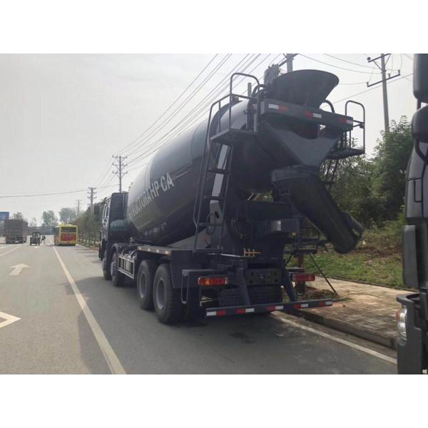 250kw Euro 2 371hp 8X4 Manual Control 16 m³ 12 Ton Concrete Mixer Truck
