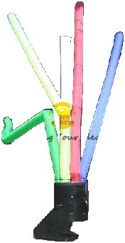 Custom Inflatable Air Dancer / Sky Dancer Cloth for Advertising with CE , UL Certifications