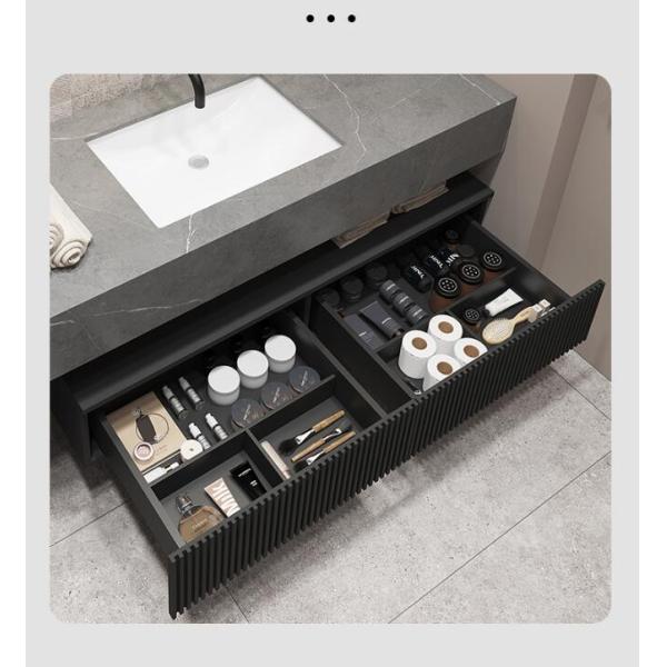 green plywood Melamine washing machine cupboard Floating Vanity Cabinet ISO9001