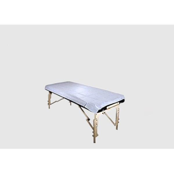 Aseptic Disposable Fitted Sheets , Disposable Mattress Cover Easy Use / Take Off
