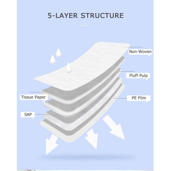 Maternity Cleaning Products SnuGrace Wingless Disposable Postpartum Pads Free Samples