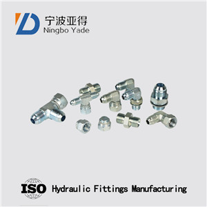 Cr3 Zinc Plated Excavator 1/4 Inch Female Swivel Hose Fitting