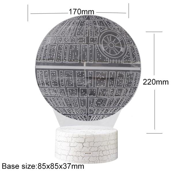 Creative 3D LED Night Light Acrylic DC5V Led Small Night Light