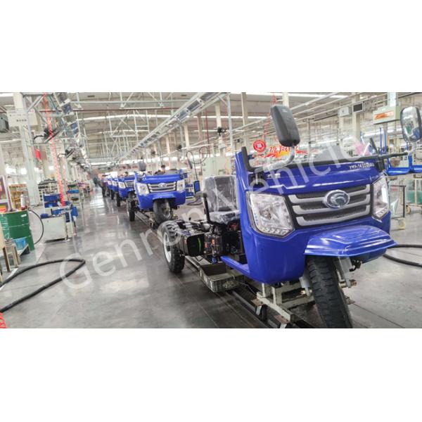 3 Axles 517 Gear Box Diesel Tricycle Light Truck Transport sacked cargo cement bags corn bags