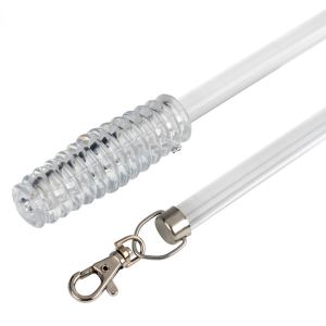 Cheap 10mm 13mm Clear Transparent Fabric Curtain Pull Wands wholesale