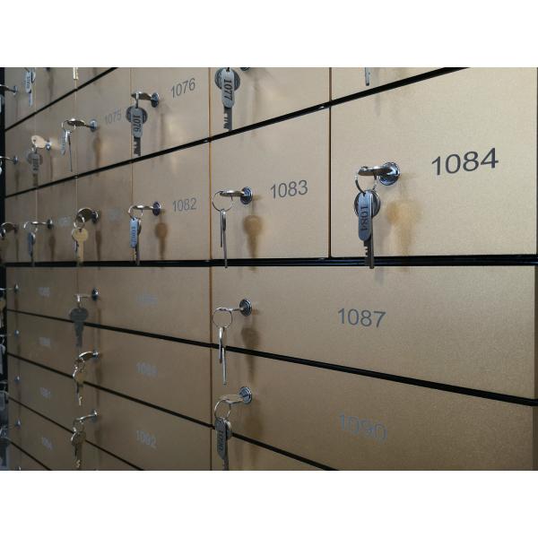 OEM Service 125mm Height Jewellery Locker In Bank Fire Resistant