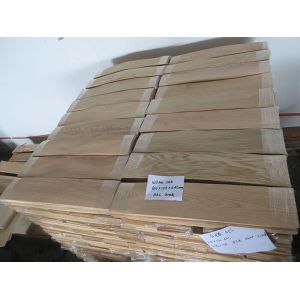 60cm Length Natural Oak Wood Flooring Veneer 0.02mm Thick 12% Moisture