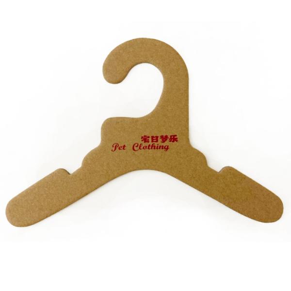 Customized Cardboard Pets Clothes Hanger | Custom Clothes Hangers 180*130*2mm