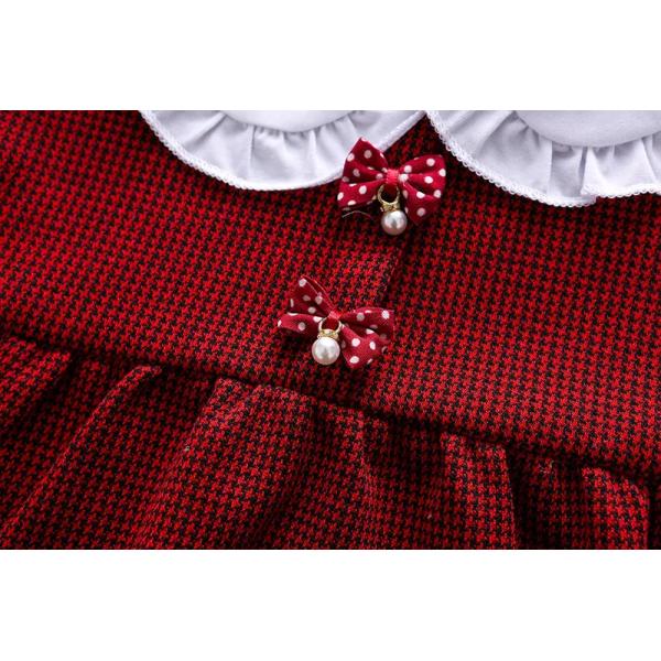 80cm Girls Children'S Dress Clothing Long Sleeve Short Skirt Dress Doll Collar ODM
