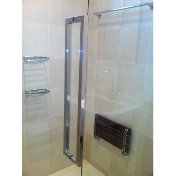 square tub W-DH601 back to back SUS304 Stainless Steel entry door handles set glass door handle wooden door handles