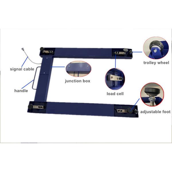 3 Ton U Shaped Carbon Steel Movable Digital Pallet Beam Scales