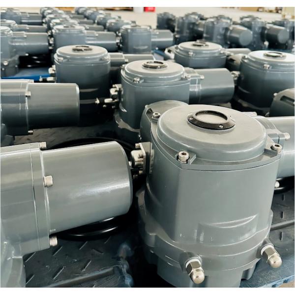 50NM Electric Valve Actuator 380V Electric Rotary Actuator With Torque Protection