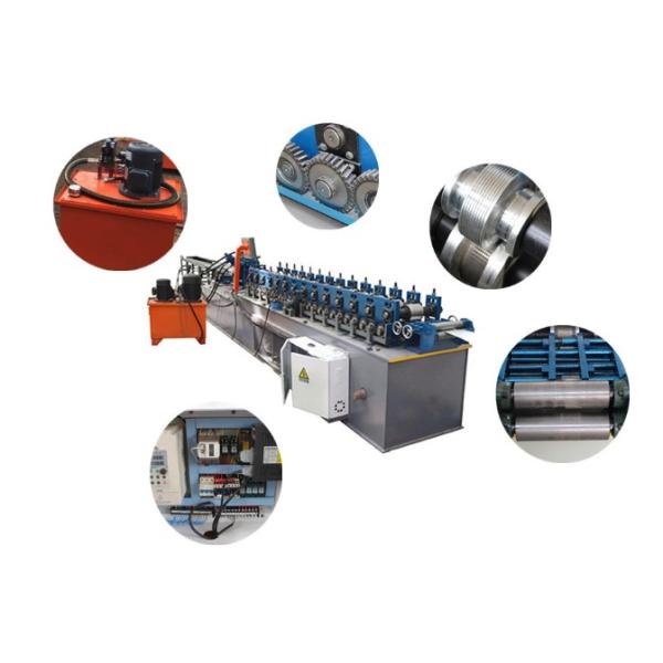 Full Automatic Stud And Track Roll Forming Machine , Steel Profile Roll Forming Machine