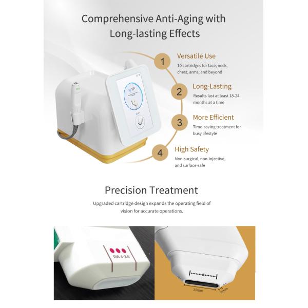 High Frequency HIFU Therapy Machine Body Face Eyes Neck Skin Tightening Wrinkle Remover Skin Rejuvenation Anti-Puffiness