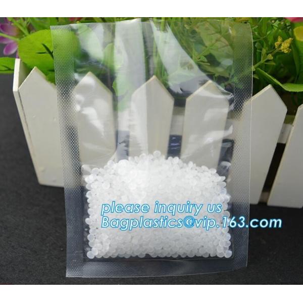 Embossing Resealable Vacuum Food Bags For Household Eco- friendly Texture Vacuum Food Storage Plastic Bag Rolls Moisture