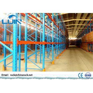 Cheap Heavy Duty Selective Pallet Racking System Customized Beam Length wholesale