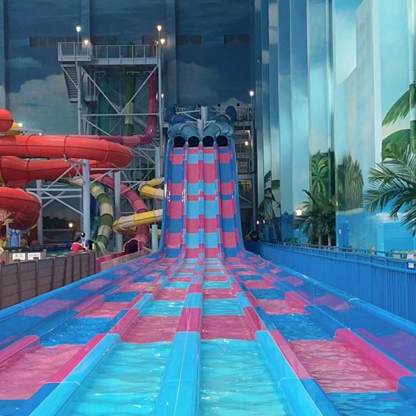 Quality Kids Outdoor Playground Swimming Pool Equipment Supplies Water Slide for sale