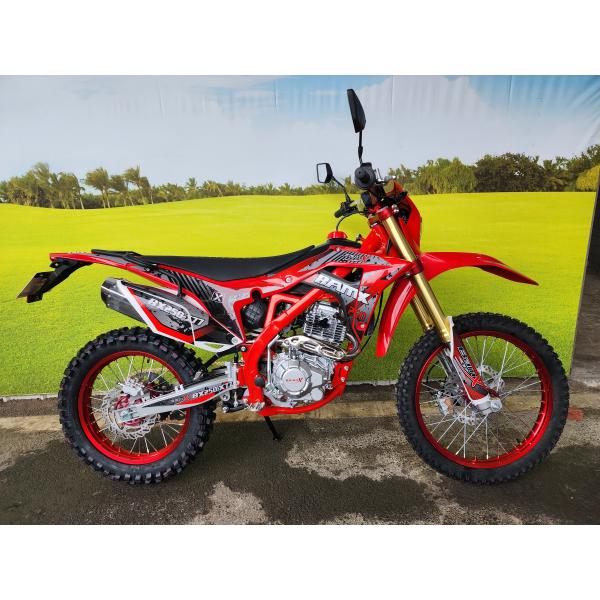 Dirt Bike 250cc Enduro Motocross Bike with Reversed Front Absorber and External Airbag Rear Absorber