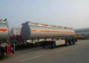 Cheap 3 Axles 50000 Liters Semi Trailer Truck CIMC Fuel Tanker For Carrying / Storing Oil wholesale