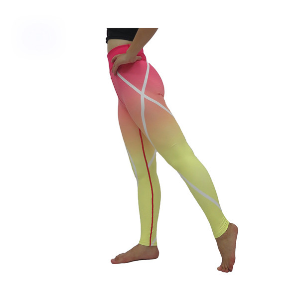 Lightweight Fitness Ladies Shaping Workout Leggings Yoga Athletic Wear Anti UV