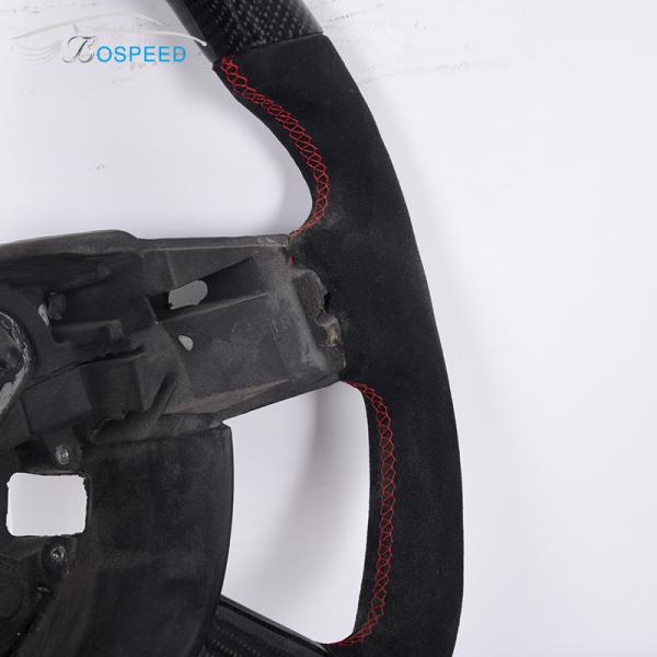 350mm Alcantara Ford Carbon Fiber Steering Wheel Black Racing OEM