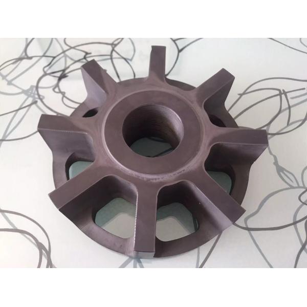 High Temperature Degassing Rotor Oem Machined Parts Silicon Carbide Ssic Ceramic