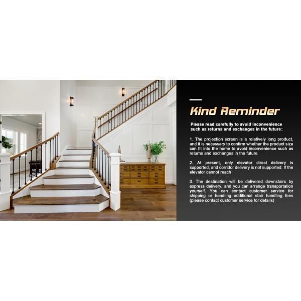 PVC Motorized Projection Screens 90 Inch Screen For Ultra Short Throw Projector