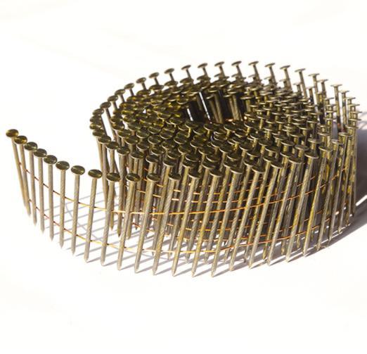 Wire Pallet Coil Nails Cheap 2&prime;&prime;x. 099&prime;&prime; 2 1/4&prime;&prime;x. 099&prime;&prime; Common Nail Steel Round Head