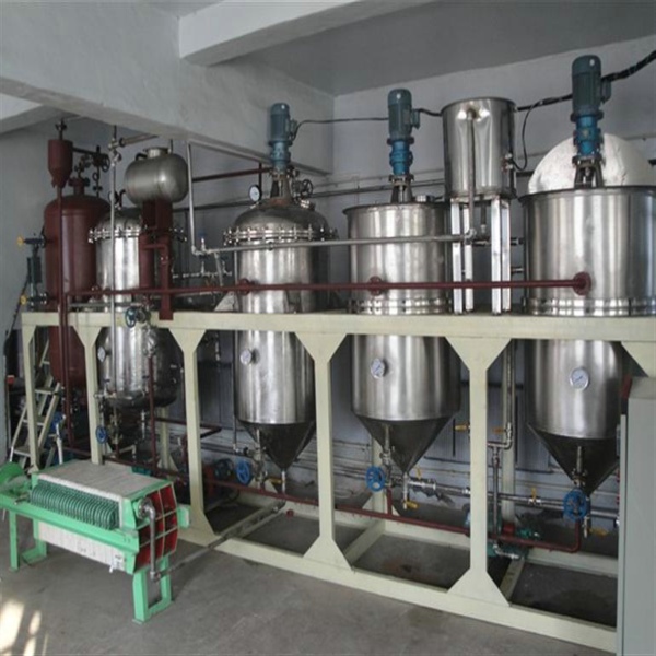 3kw Power Oil Refinery Machine Sunflower Oil Refinery Process Machine