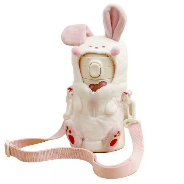 Cuddly Cross Sling Protective Plush Cup Sleeve Bag Universal Soft Toy Accessories