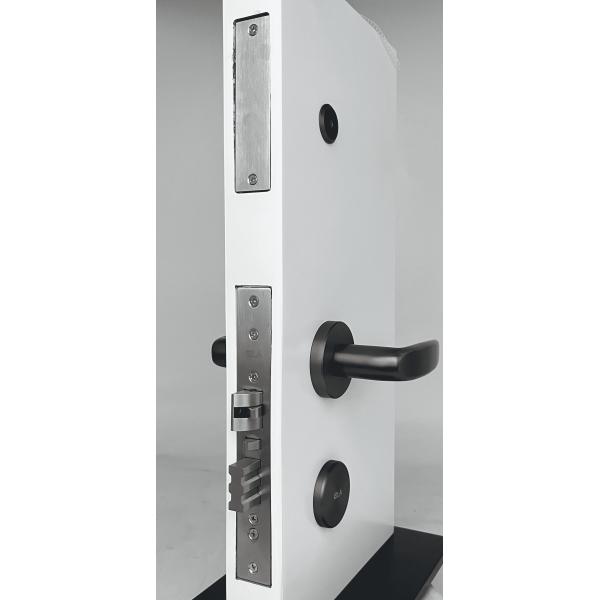 Stainless Steel RFID Hotel Lock Gray Smart Keyless Door Lock