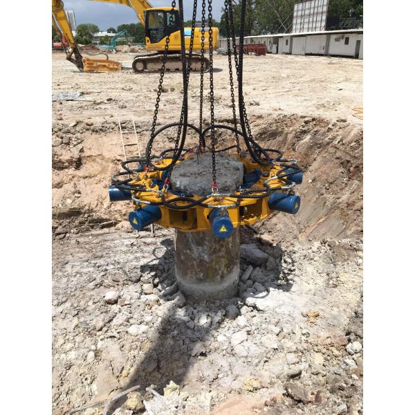 SPA5 Pile Cutting Machine Hydraulic With 150mm Cylinder Trip Break Concrete Pile, Cut Round Pile