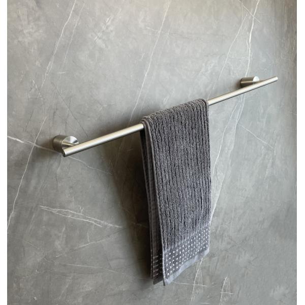 Classic 304 Sus Bathroom Towel Bars OEM Single Wall Mounted Towel Hanger