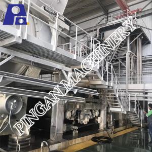 China SS Toilet Paper Making Machine Complete Tissue Paper Production Line on sale