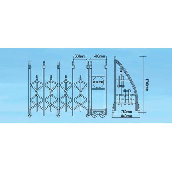 Automatic Gate Electric Retractable Sliding Doors With Led Screen Customized Factory Main Gate Stainless Steel Door
