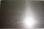 SS 316L Grade Etching Stainless Steel Sheet Metal With Surface Linen Pattern