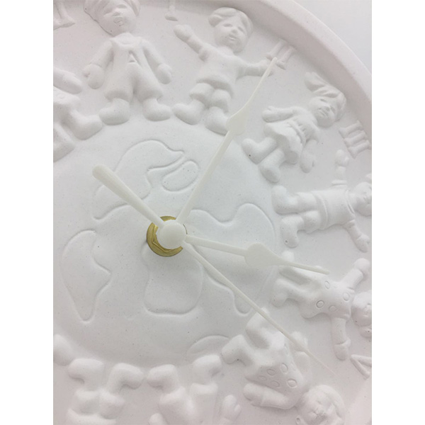 DIY Painting Battery Powered 9 " Wall Clock Art And Craft Kits For Children