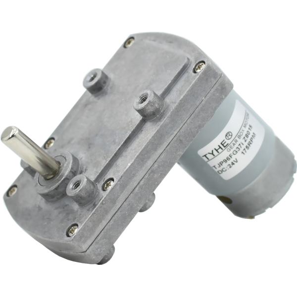 Brushed 50kg Cm Flat Gear Motor RS555 1 Rpm Gear Motor Low RPM