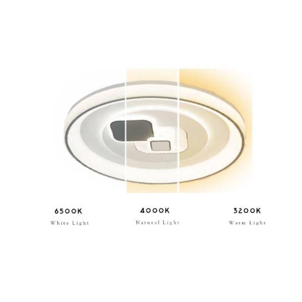 New Design Led Ceiling Light With Remote Control Home Lighting Restaurant Ceiling Light