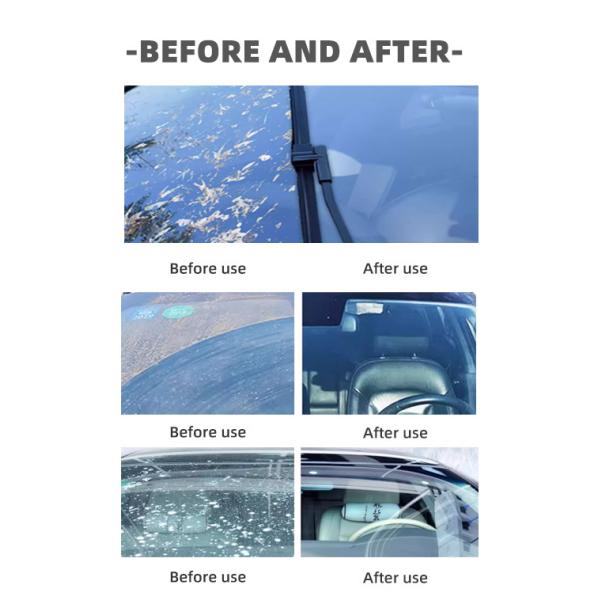 Non Corrosive Car Glass Cleaner Concentrated Formula Environmental