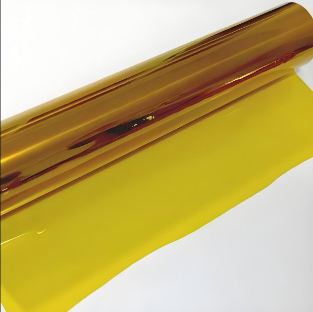 Reinforced Thermoplastic Polyimide PI Film Aluminized Amber Multidimensional