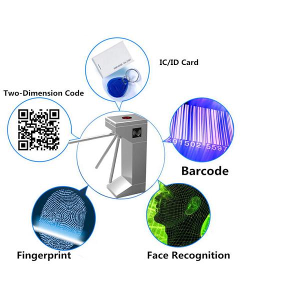 Anti Trailing Dry Contact RS485 Tripod Barrier Gate