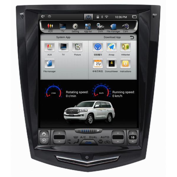 Ouchuangbo car dvd stereo android 6.0 for Cadillac SRX ATS ATS-L XTS CTS with Watts amplifier steering wheel control