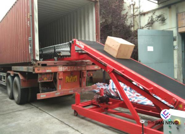 Quality Movable Conveyor Belt For Loading And Unloading 50kg Bags To Trucks Containers Trailers for sale