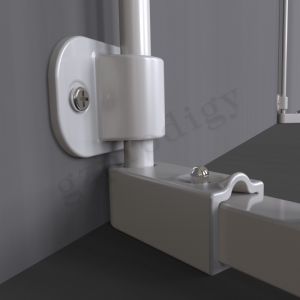 Adjustable Metal Foldable Baby Playpen Multifunctional Childproof